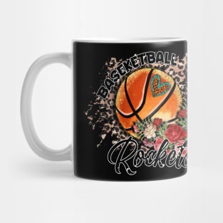 Aesthetic Pattern Rockets Basketball Gifts Vintage Styles Mug